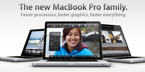 Macbook Pro 2010 with Intel Core i5 and i7 Processors