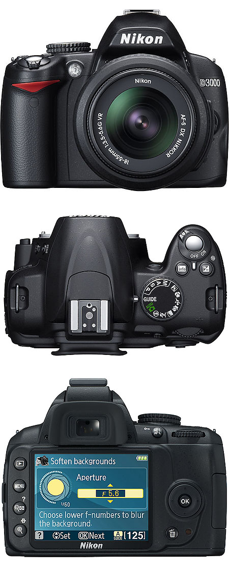 Nikon D3000 Price, features and specifications – Techie Xplorer