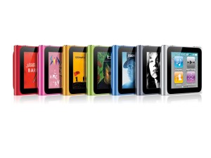 Apple 6th Gen iPod Nano with full touch-screen