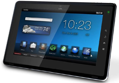 Toshiba unveils Folio 100 Android Tablet