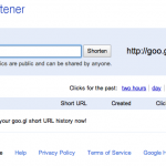 Google officially launches goo.gl URL shortener